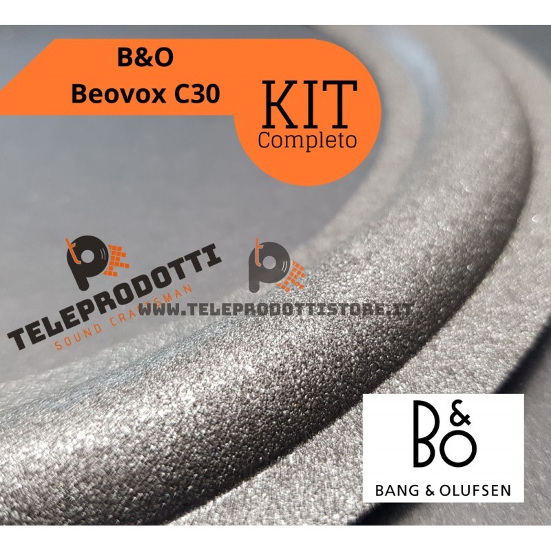 Bang & Olufsen Beovox C30 Kit di riparazione per sospensioni bordo di ricambio in foam B&O C-30