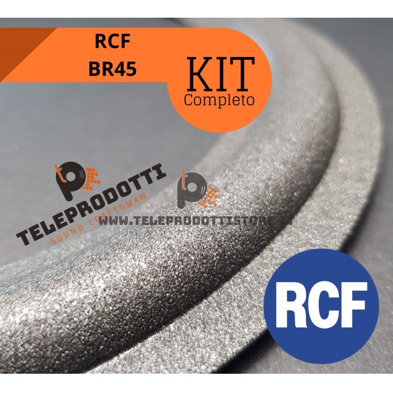 RCF BR45 KIT Sospensioni di riparazione per woofer in foam bordo e colla BR-45 BR 45