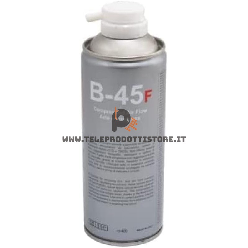 B-45F Spray aria compressa per elettronica pulizia circuiti DUE CI B45F