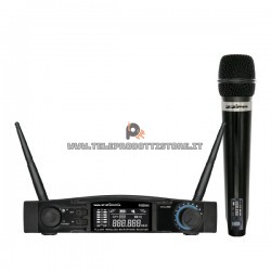 TXZZ540 Zzipp kit radio microfono wireless palmare gelato UHF 48ch radiomicrofono