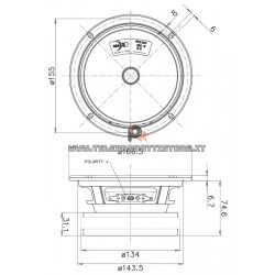 copy of 10FE200 Faital PRO Woofer altoparlante 10" 300W 4Ohm 10FE200-4 Faitalpro Faital Pro 4 - Teleprodotti 