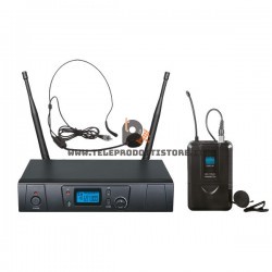 TXZZ601 Zzipp set radiomicrofono wireless ad archetto uhf 16ch