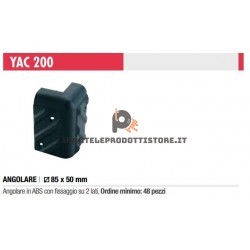 YAC200 Angolare paraspigolo in ABS plastica per diffusori casse box Ciare