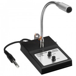ECM-200 Monacor Microfono PA da tavolo con collo di cigno Talk and Lock