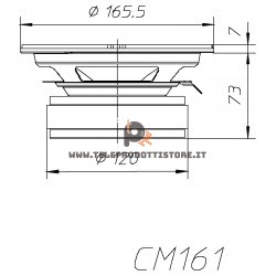 CM161 Ciare coppia woofer 16 cm 200W altoparlante per auto SPL CM 161 CM-161