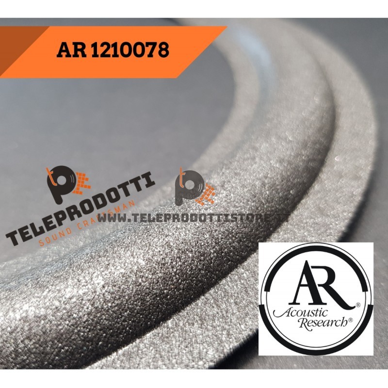 AR 1210078-0B Sospensione di ricambio per woofer in foam bordo Acoustic Research 1210078