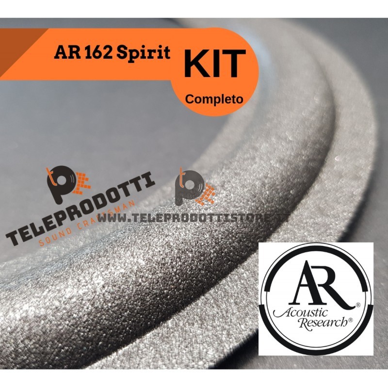 AR 162 SPIRIT KIT Sospensioni di riparazione per woofer midrange in foam bordo e colla Acoustic Research AR162