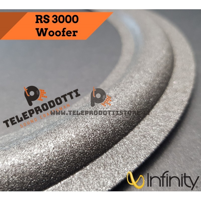 INFINITY RS3000 Sospensione di ricambio per woofer in foam bordo RS 3000 RS-3000 8"