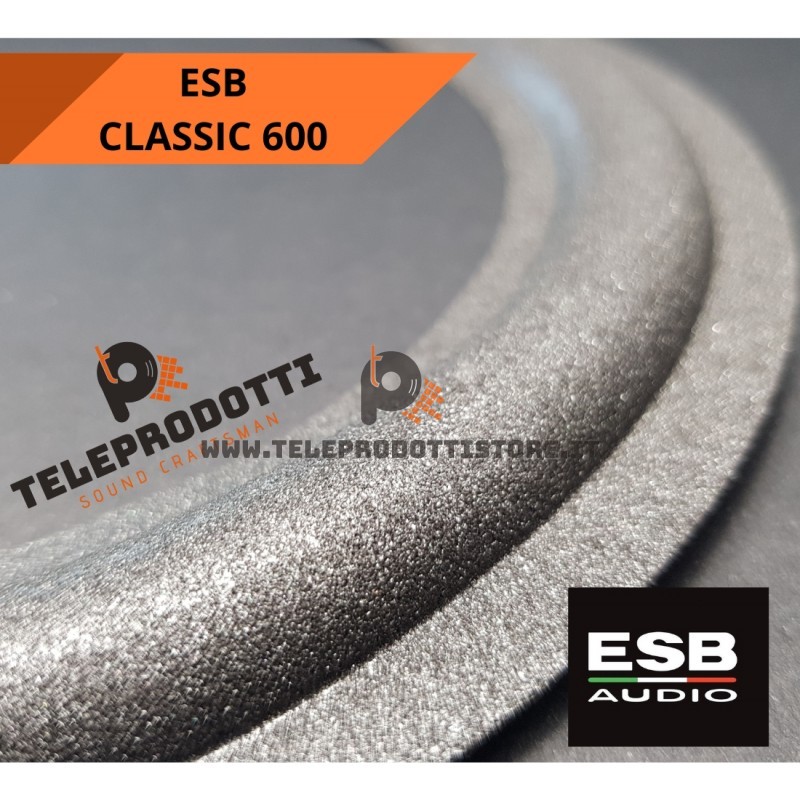 ESB CLASSIC 600 Sospensione di ricambio per midrange 100 mm. in foam bordo 