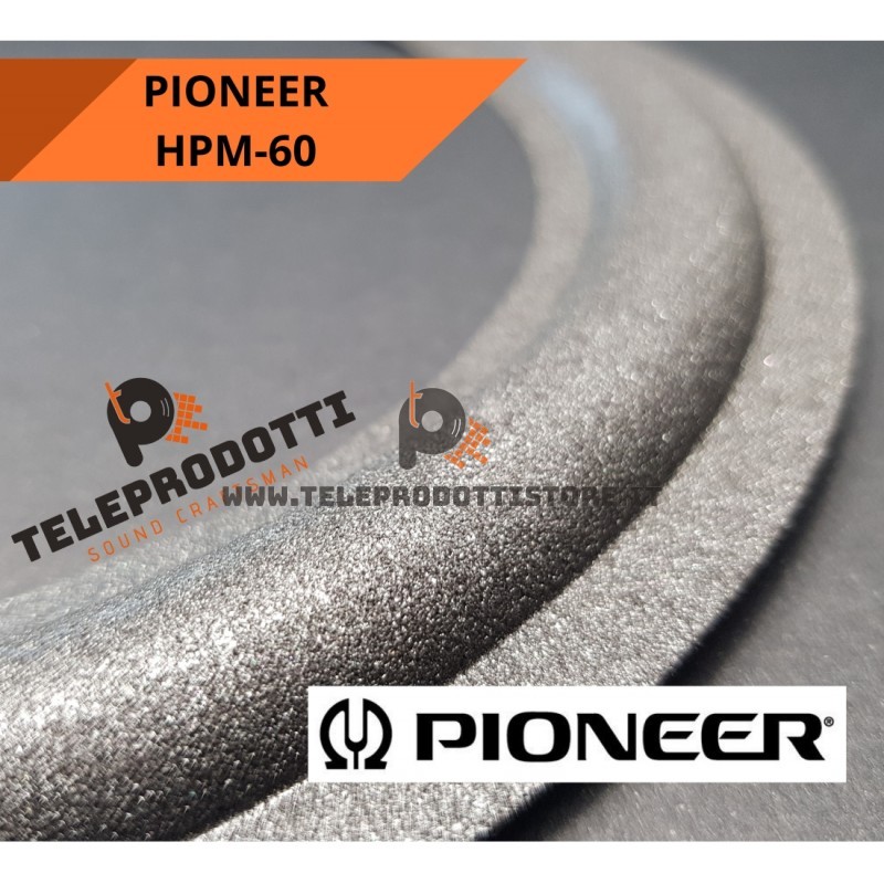PIONEER HPM-60 Sospensione di ricambio per woofer in foam bordo HPM60 HPM 60 10"