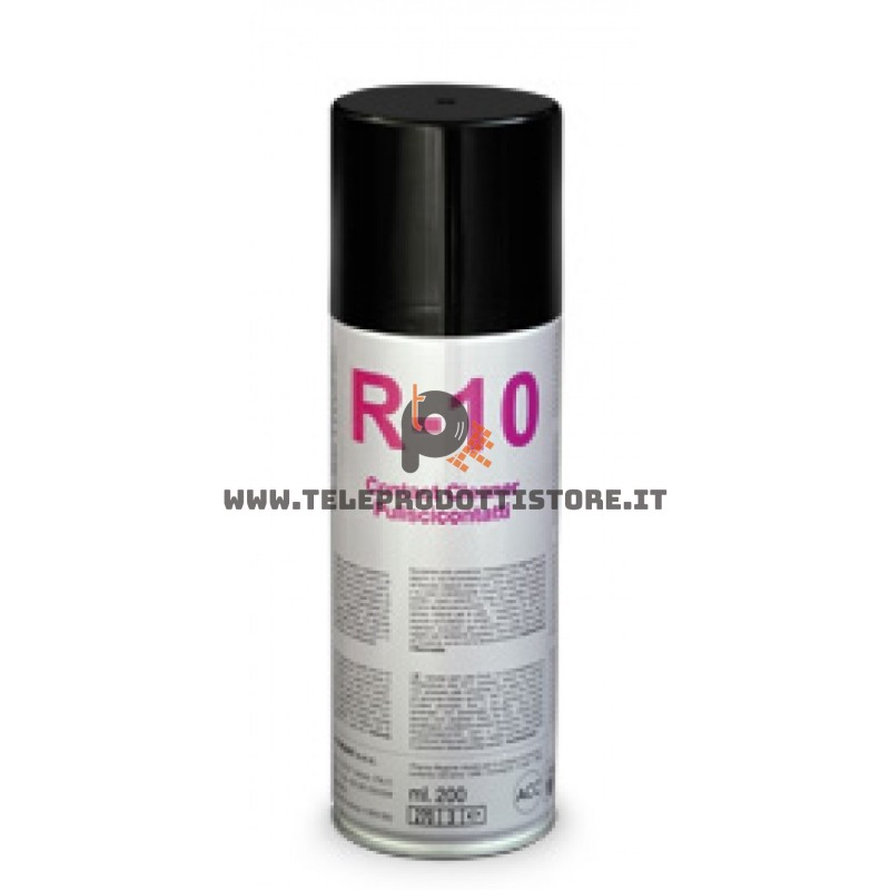 R-10 Spray pulisci contatti oleoso per contatti elettronici puliscicontatti DUE CI