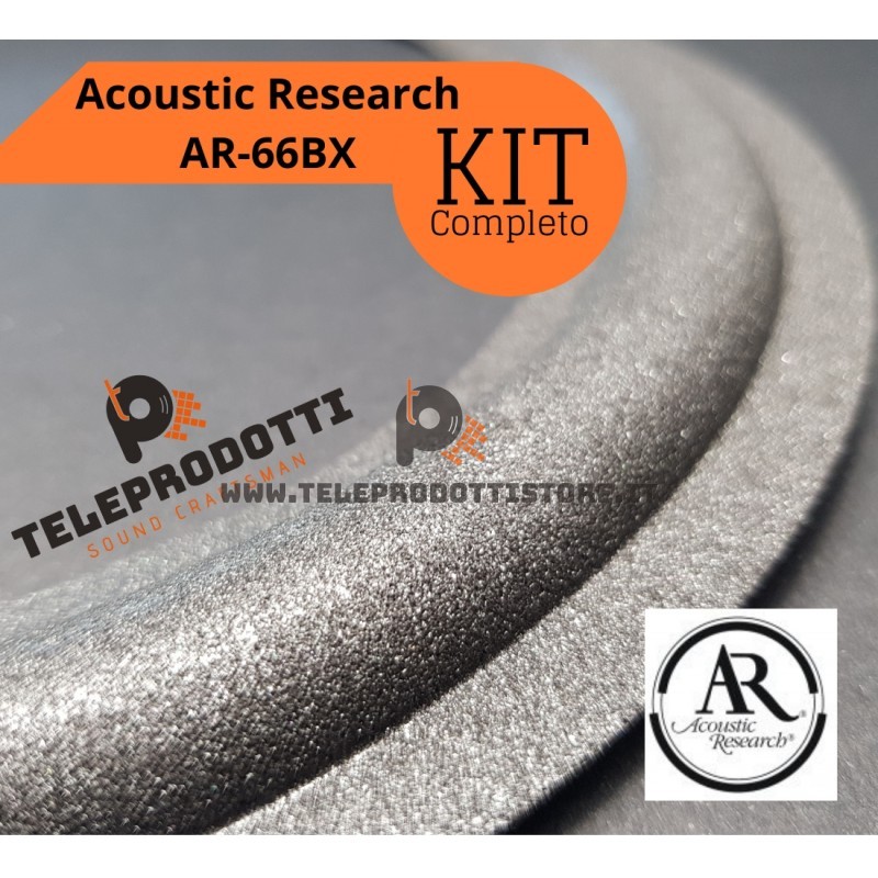 AR 66BX KIT Sospensioni di riparazione per woofer midrange in foam bordo e colla Acoustic Research AR66BX