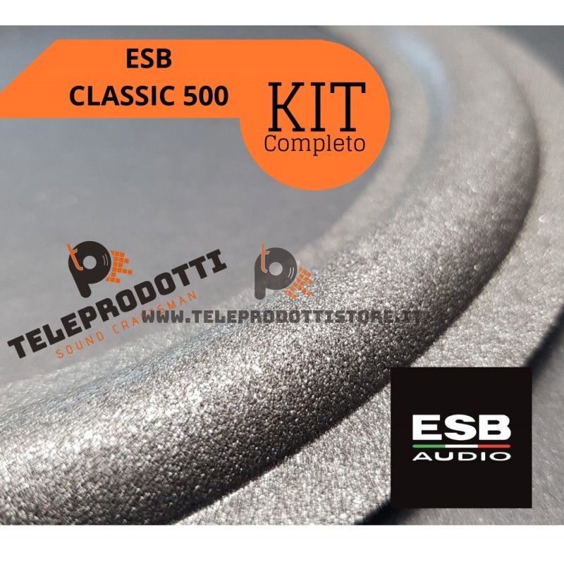 ESB CLASSIC 500 KIT Sospensioni di riparazione per woofer in foam bordo e colla