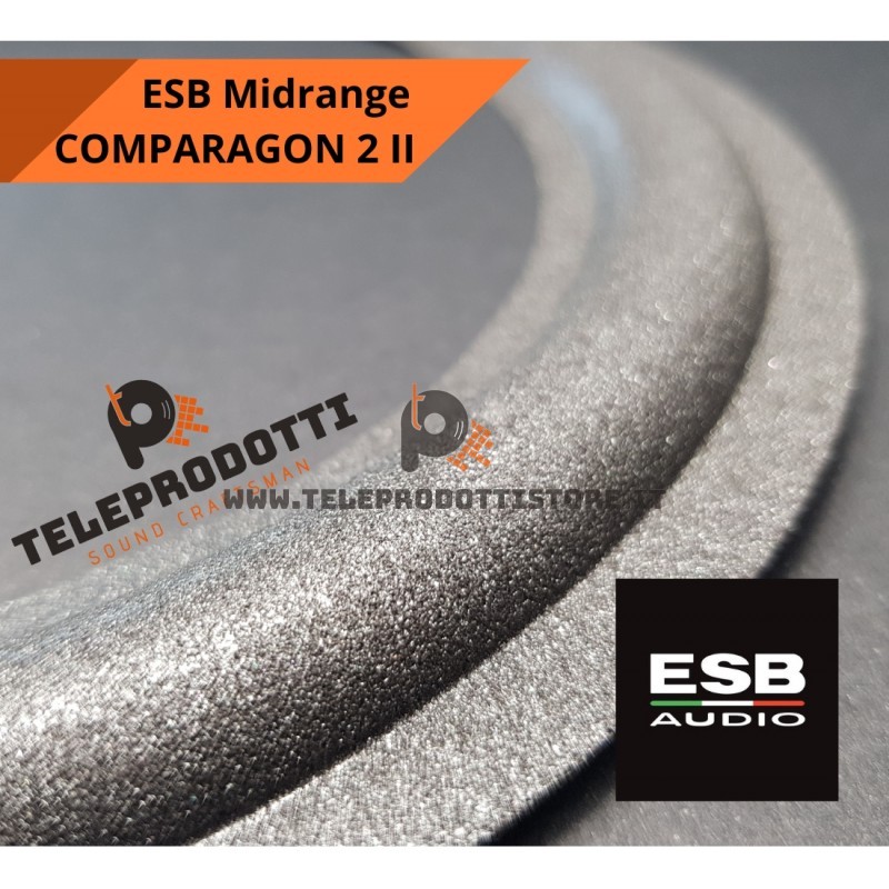 ESB Comparagon 2 II Sospensione di ricambio per midrange in foam bordo 10 cm.