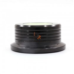 Viborg LP528B Clamp peso stabilizzatore disco giradischi hifi alluminio nero 33 45 giri