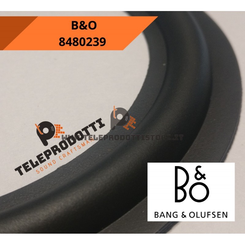 B&O 8480239 Sospensione bordo di ricambio in gomma specifico per woofer  Bang & Olufsen